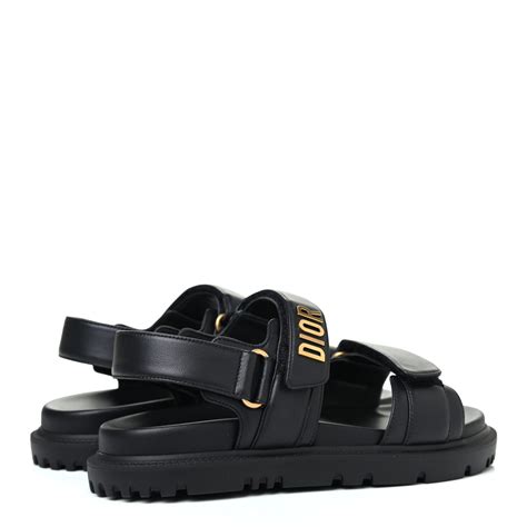 dior sandals black|genuine christian dior sandals.